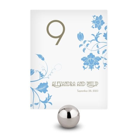 Floral Orchestra Table Numbers