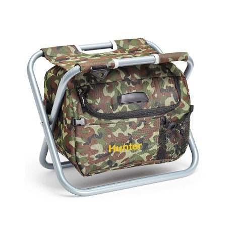 Personalized Camouflage Folding Cooler Chair - Monogram Embroidered