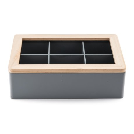Wooden Keepsake Box With Glass Lid