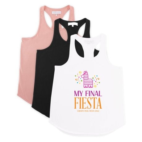 Personalized Bridal Party Wedding Tank Top - Final Fiesta