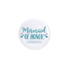 Personalized Bridal Party Wedding Pins - Mermaid Of Honor