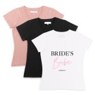 Personalized Bridal Party Wedding T-Shirt - Bride's Babe
