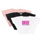 Personalized Bridal Party Tie-Up Wedding Shirt - Glam Bride