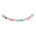 Colorful Paper Party Pennant Banner - Fiesta Party