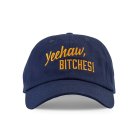 Women's Embroidered Navy Blue Bachelorette Party Dad Hat - Yeehaw Bitches