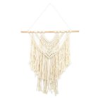 Hanging Tapestry Macrame Wall Decoration - White