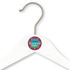 Personalized Wooden Flower Girl Wedding Clothes Hanger- Super Hero