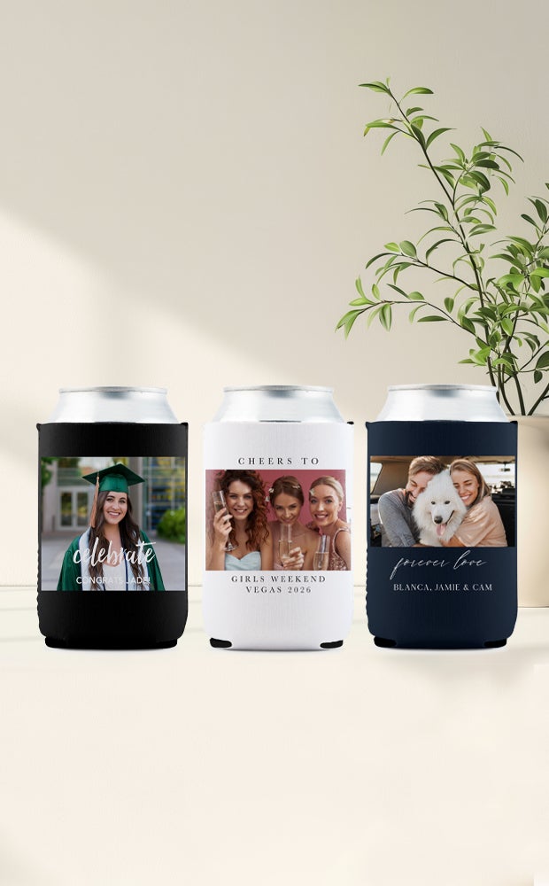 Category Slider - Photo Printed Neoprene Foam Can Drink Holders