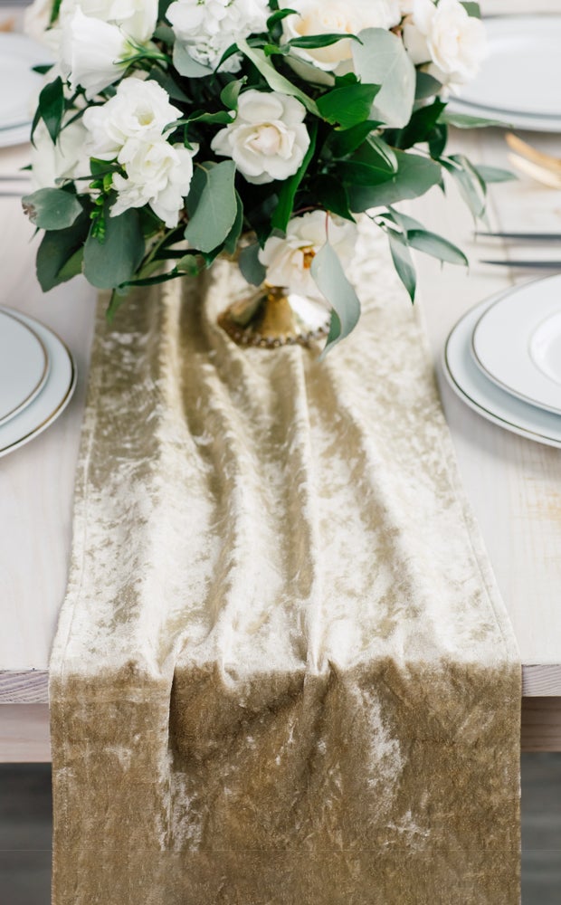 Category Slider - Velvet Table Runners