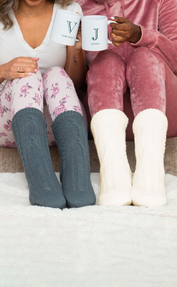 Category Slider - Cable Knit Slipper Socks