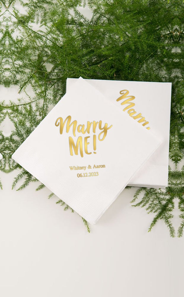 Category Slider - Wedding - Personalized Paper Napkins