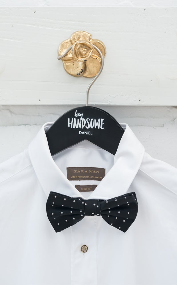 Category Slider - Wooden Wedding Hangers - For Groomsmen