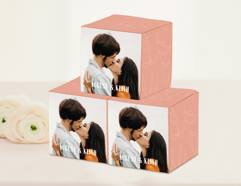 Shop Custom Photo Printed Paper Favor Boxes