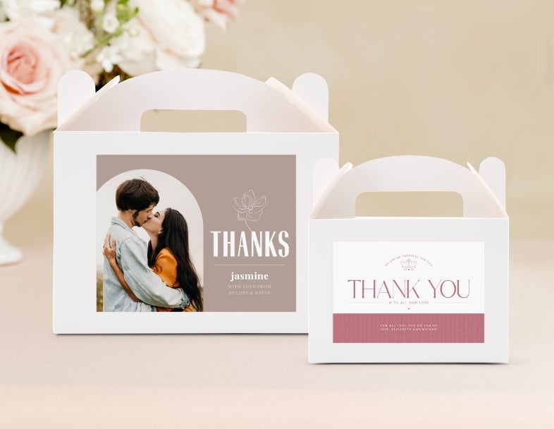 Landing Page - Favor Boxes