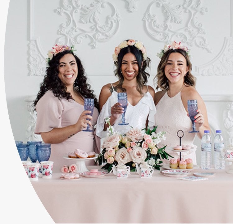 Landing Page - Bridal Shower By Theme