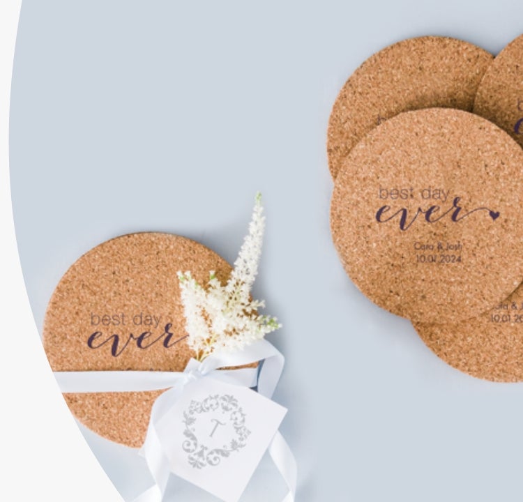 Round Cork Coasters