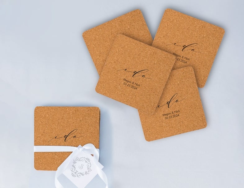 Shop Square Cork Coasters