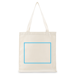 Large Canvas Tote Bag Template